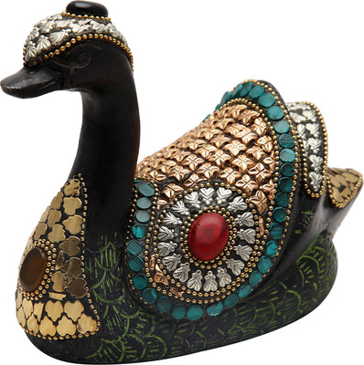 

shivika enterprises Decorative Showpiece - 12 cm(Iron, Multicolor)
