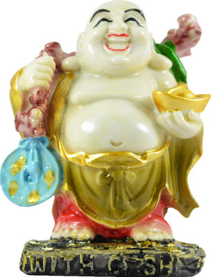 

Reiki Crystal Products Decorative Showpiece - 9 cm(Porcelain, Multicolor)