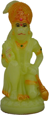 47% OFF on eCraftIndia Glowing Lord Hanuman Showpiece - 12.7 cm(Polyresin, Yellow) 47% OFF on eCraftIndia Glowing Lord Hanuman Showpiece - 12.7 cm(Polyresin, Yellow)
