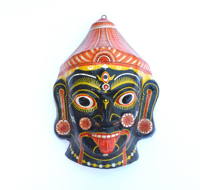 

Art Godaam PAPER MACHE Decorative Showpiece - 23 cm(Paper, Black)