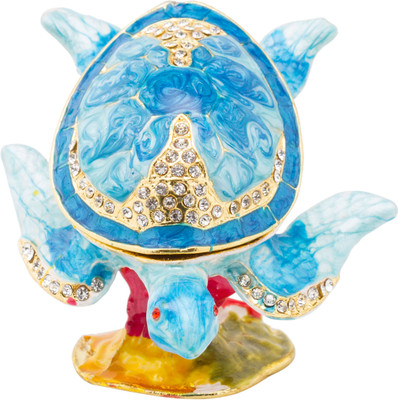 33% OFF on Prachin Tortoise Stand Kc-3145 Decorative Showpiece - 7 cm(Brass, Blue) 33% OFF on Prachin Tortoise Stand Kc-3145 Decorative Showpiece - 7 cm(Brass, Blue)