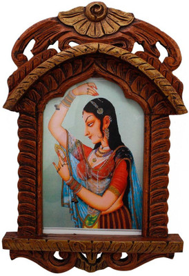 

Halowishes Wooden Jharokha(48 cm x 28 cm Handcrafted)