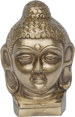 4% OFF on aakrati Lord Buddh Face Statue Decorative Showpiece - 14 cm(Brass, Brown) 4% OFF on aakrati Lord Buddh Face Statue Decorative Showpiece - 14 cm(Brass, Brown)