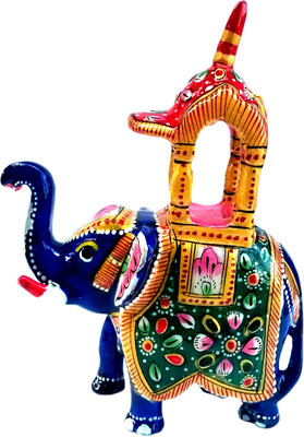 

Ac Aditi Creations Decorative Showpiece - 7 cm(Aluminium, Blue)