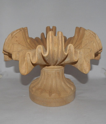 

Mahaveer Creation Decorative Showpiece - 23 cm(Stoneware, Yellow)