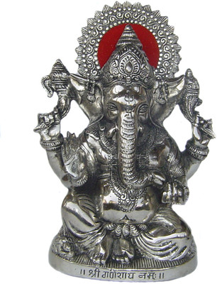 50% OFF on Rastogi Handicrafts Lord Ganesha Decorative Showpiece - 26 cm(Aluminium, Silver) 50% OFF on Rastogi Handicrafts Lord Ganesha Decorative Showpiece - 26 cm(Aluminium, Silver)