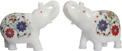 

THE PIEDRAS stylus Decorative Showpiece - 9.5 cm(Marble, Multicolor)