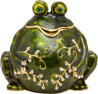 33% OFF on Prachin Fat Frog Round Kc-4106 Decorative Showpiece - 8 cm(Brass, Green) 33% OFF on Prachin Fat Frog Round Kc-4106 Decorative Showpiece - 8 cm(Brass, Green)