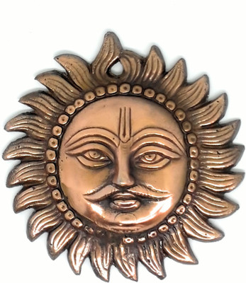 

Arhant Wall Mount Decorative Showpiece - 16 cm(Aluminium, Copper, Copper)