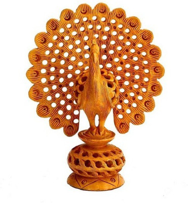 MARIYAM Decorative Showpiece - 10 cm(Wooden, Beige)