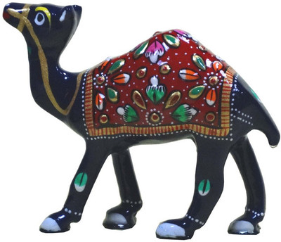 

ByCue Blue Camel Decorative Showpiece - 7.5 cm(Aluminium, Blue)