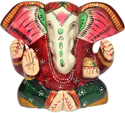 31% OFF on Handicrafts Paradise Ganesh Decorative Showpiece - 7 cm(Aluminium, Multicolor) 31% OFF on Handicrafts Paradise Ganesh Decorative Showpiece - 7 cm(Aluminium, Multicolor)