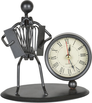 

Vinee Decorative Showpiece - 13 cm(Iron, Black)