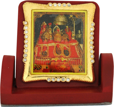 

Leganza Vaishno Pindi Dashboard Decorative Showpiece - 7 cm(Wooden, Multicolor)