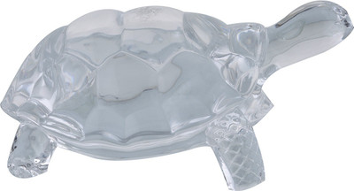 

Agromech Large Tortoise HY-1568 Decorative Showpiece - 15 cm(Crystal, Clear)