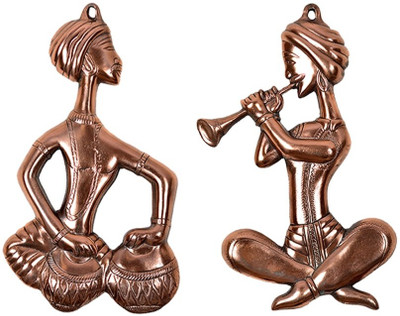 

Being Nawab Decorative Showpiece - 40 cm(Aluminium, Brown)