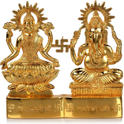 

CraftEra Decorative Showpiece - 10 cm(Alloy, Gold)