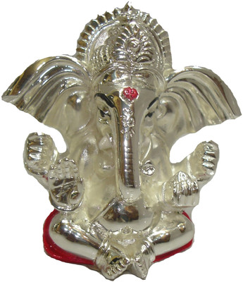 24% OFF on Tofa Wax Ganesha Idol Decorative Showpiece - 7 cm(Silver Plated, Silver) 24% OFF on Tofa Wax Ganesha Idol Decorative Showpiece - 7 cm(Silver Plated, Silver)