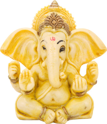 

Etsi Bitsi Amazing Decorative Showpiece - 4 cm(Polyresin, Yellow)
