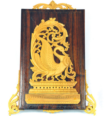 2% OFF on SC Handicrafts Decorative Showpiece - 24 cm(Wood, Beige)