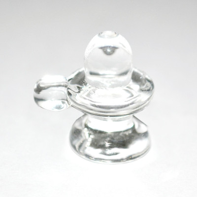

Spiritual Max Sphatik Shivling AAA QUALITY (6.5 grams) Decorative Showpiece - 2.5 cm(Crystal, Clear)