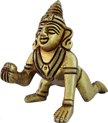 50% OFF on Aakrati Baby Krishna Statue Made of Brass Decorative Showpiece - 9 cm(Brass, Yellow) 50% OFF on Aakrati Baby Krishna Statue Made of Brass Decorative Showpiece - 9 cm(Brass, Yellow)