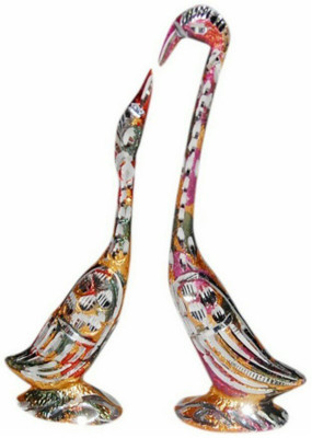 

Etsi Bitsi Multicolor Mini Saras Pair Eb_figur_075 Decorative Showpiece - 17 cm(Aluminium, Multicolor)