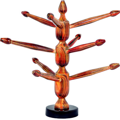 

Genius Bird Decorative Showpiece - 26.5 cm(Wooden, Brown)