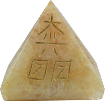 

Reiki Crystal Products Decorative Showpiece - 5 cm(Crystal, Yellow)