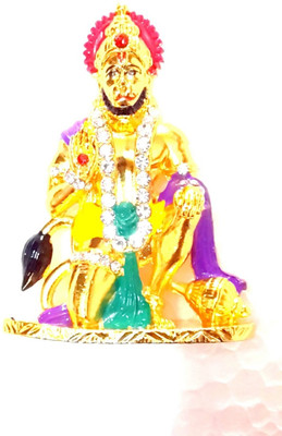 76% OFF on Ratna Hanuman Decorative Showpiece - 7 cm(Brass, Multicolor) 76% OFF on Ratna Hanuman Decorative Showpiece - 7 cm(Brass, Multicolor)