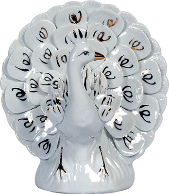 

Orchard Decorative Showpiece - 13 cm(Porcelain, White)