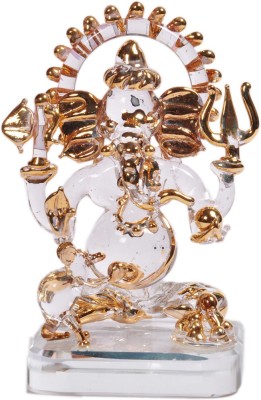 Gojeeva Decorative Showpiece  -  9.5 cm(Glass, Clear)