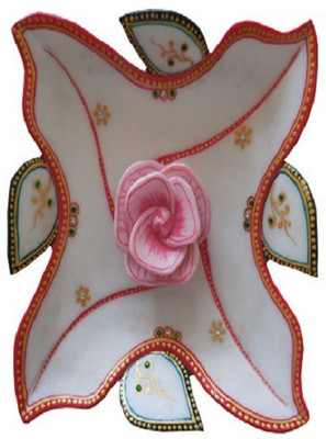 

Shopile Primium Marble Handmade Flower Decorative Showpiece - 6 cm(Stoneware, Multicolor)