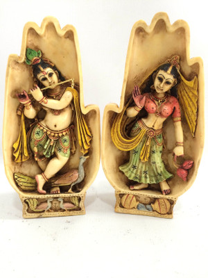 

Shivay Arts Religious Decorative Showpiece - 21.5 cm(Microfibre, Multicolor)