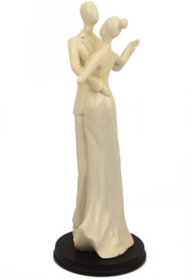 

Aesthetichs Decorative Showpiece - 35 cm(Ceramic, White)