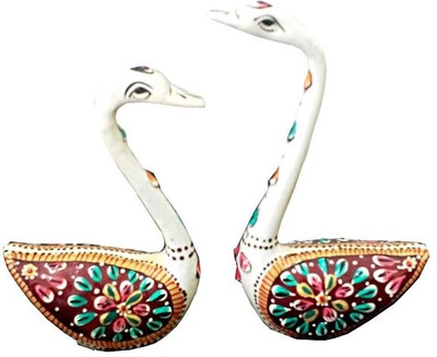 55% OFF on Chitra Handicraft Duck Pair Showpiece - 6 cm(Brass, Multicolor) 55% OFF on Chitra Handicraft Duck Pair Showpiece - 6 cm(Brass, Multicolor)