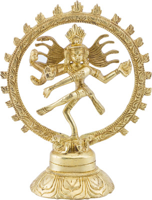 33% OFF on Prachin Natraj 5.5 inch 2452 Decorative Showpiece - 14.5 cm(Brass, Gold) 33% OFF on Prachin Natraj 5.5 inch 2452 Decorative Showpiece - 14.5 cm(Brass, Gold)