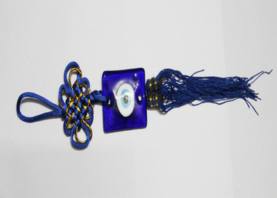 

MSN Evil Eye Decorative Showpiece - 18 cm(Plastic, Blue)