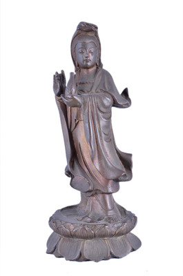 13% OFF on SC Handicrafts Decorative Showpiece - 20 cm(Brass, Black) 13% OFF on SC Handicrafts Decorative Showpiece - 20 cm(Brass, Black)