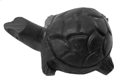 

Laxita Black Stone Kachua Figurine Decorative Showpiece - 3.5 cm(Stoneware, Black)