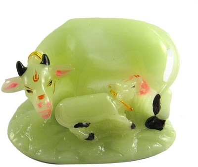 

Alexus idol-24 Decorative Showpiece - 9 cm(Polyresin, Green)