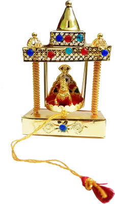 

CraftEra Decorative Showpiece - 11 cm(Alloy, Gold)