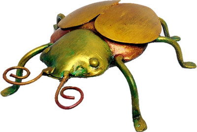 

Sancheti Art Metallic Cockroach Decorative Showpiece - 5 cm(Iron, Multicolor)