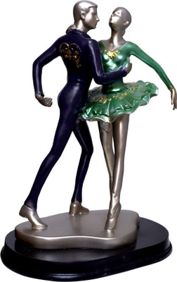 

Oyedeal Dancing Couple GFT361 Decorative Showpiece - 23 cm(Polyresin, Multicolor)