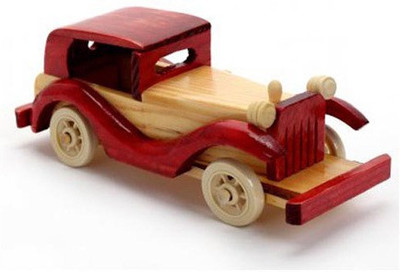 

CraftEra Decorative Showpiece - 25 cm(Wooden, Red)