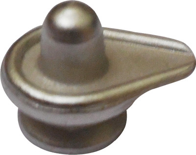 

ShivRam Jyotish Kendra Energized Parad Shivling 38 to 40gm Decorative Showpiece - 3 cm(Bronze, Silver)
