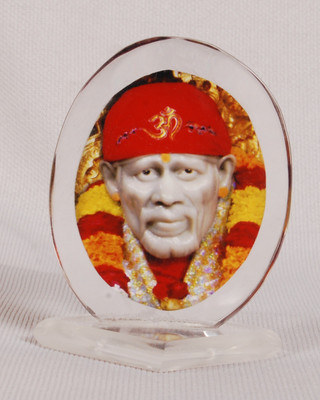 

Sigaram Decorative Showpiece - 7 cm(Acrylic, Multicolor)