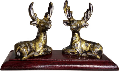 

INTERIORS PLUS Decorative Showpiece - 12 cm(Aluminium, Multicolor)