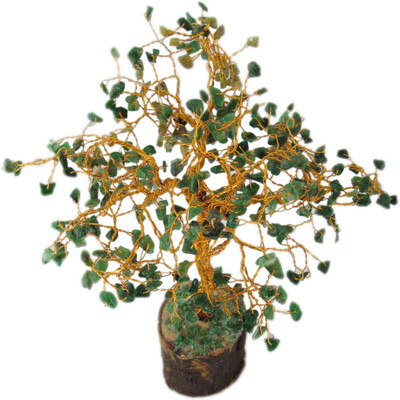 

Creative Crystal Tree Handicrafts Decorative Showpiece - 22 cm(Crystal, Multicolor)