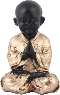 

JaipurCrafts Premium Baby Buddha Decorative Showpiece - 22 cm(Polyresin, Multicolor)